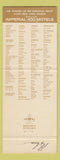 Matchbook Cover - Imperial 400 Motel Valdosta GA