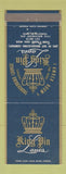 Matchbook Cover - King Pin Lanes Bowling Forestville OH