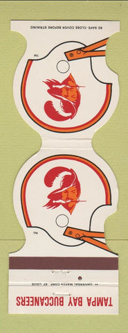 Matchbook Cover - Tampa Bay Buccaneers Football