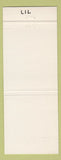 Matchbook Cover - Inn the Village Restaurant Chicago IL