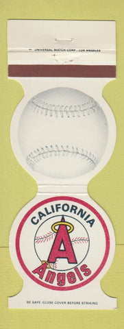 Matchbook Cover - California Angeles Baseball 1982 KMPC Radio 710