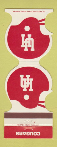 Matchbook Cover - Houston Cougars Football 1978 Book Store