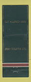 Matchbook Cover - Jerry Coletta Clothes Memphis TN