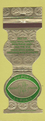 Matchbook Cover - DuPont Credit Union La Porte TX