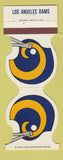 Matchbook Cover - Los Angeles Rams Football 1980 Champion Bag Anaheim CA