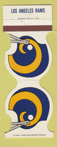Matchbook Cover - Los Angeles Rams Football 1980 Champion Bag Anaheim CA