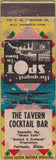 Matchbook Cover - Tavern Cocktail Bar Fairbanks AK POOR girlie back