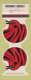 Matchbook Cover - Cincinnati Bengals Football
