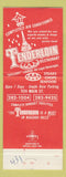 Matchbook Cover - Tenderloin Restaurant Niagara Falls NY