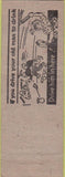 Matchbook Cover - Bohemian Club Aransas Pass TX girlie Advance WEAR