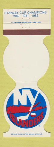 Matchbook Cover - New York Islanders Hockey 1982-83