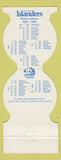 Matchbook Cover - New York Islanders Hockey 1982-83