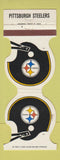 Matchbook Cover - Pittsburgh Steelers Football 1982 MSA Credit Union PA