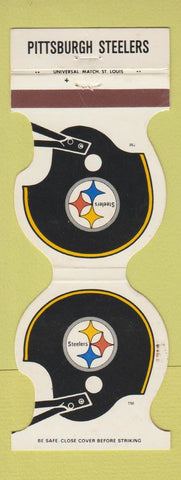 Matchbook Cover - Pittsburgh Steelers Football 1982 MSA Credit Union PA