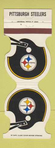 Matchbook Cover Pittsburgh Steelers Football 1980 Peoples Savings Kittanning PA