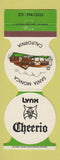 Matchbook Cover - Lynn Cheerio Santa Monica CA