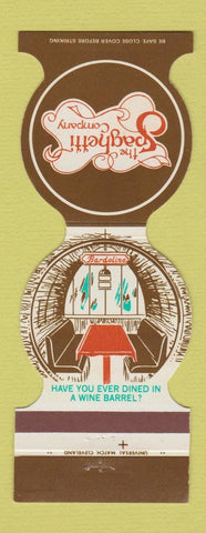 Matchbook Cover - Spaghetti Company Mayfield Village OH North Olmsted Solon
