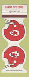 Matchbook Cover - Kansas City Chiefs Football 1985 Overnite Trucking