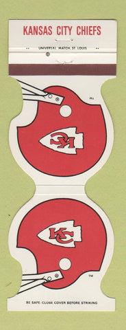 Matchbook Cover - Kansas City Chiefs Football 1985 Overnite Trucking