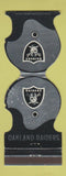 Matchbook Cover - Oakland Raiders Football 1974 schedule Yellow Pages WEAR