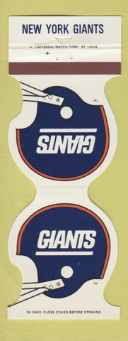Matchbook Cover - New York Giants Football 1983 Bal Harbour Wildwood Crest NJ