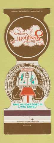 Matchbook Cover - Spaghetti Company Mayfield Village North Olmsted Solon OH
