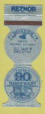 Matchbook Cover - Reznor Hills Gas Appliance Billings MD Yankton Rapid City SD