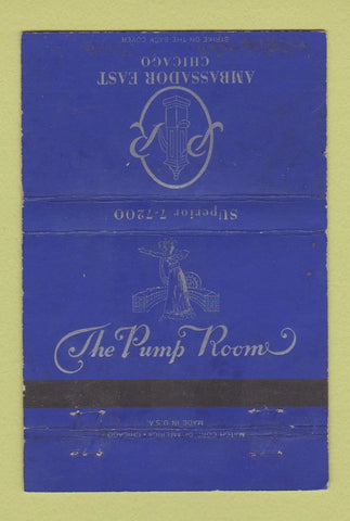 Matchbook Cover - Ambassador East Hotel Chicago IL WEAR 40 Strike