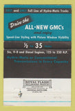 Matchbook Cover - GMC Trucks Texas Dealers 40 Strike