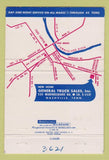 Matchbook Cover - GMC Trucks Semi Nashville TN 40 Strike