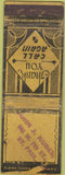Matchbook Cover - John Kubes ST Paul MN Arrow STAMPLED POOR