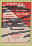 Matchbook Cover - Camp Chaffee AR Military WRITING ON BACK 40 Strike