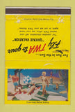 Matchbook Cover - TWA Airlines WEAR 40 Strike