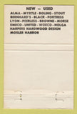 Matchbook Cover - John Banland Office Furniture San Francisco CA WORN 40 Strike
