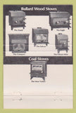 Matchbook Cover - Bullard Wood Coal Stoves 40 Strike