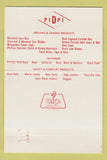 Matchbook Cover - Pitt Industrial Diamond Products North Huntingdon PA 40 Strike