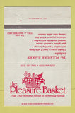 Matchbook Cover - Pleasure Basket  40 Strike