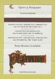 Matchbook Cover - Playwright Tavern Restaurant New York City 40 Strike