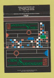 Matchbook Cover - Cheng's Restaurant Oriental Sterling VA 40 Strike