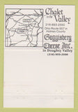 Matchbook Cover - Guggisberg Cheese Chalet in the Valley Berlin OH 40 Strike