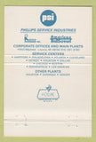 Matchbook Cover - Phillips Service Industries Livonia MI 40 Strike