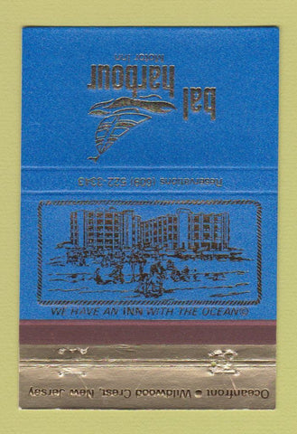 Matchbook Cover - Bal Harbour Motor Inn Wildwood Crest NJ 40 Strike