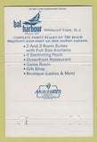 Matchbook Cover - Bal Harbour Motor Inn Wildwood Crest NJ 40 Strike