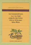 Matchbook Cover - Pinziminio Trattoria Cherry Hill NJ 40 Strike