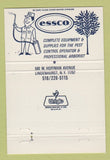 Matchbook Cover - Essco Pest Control Lindenhurst NY 40 Strike