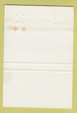 Matchbook Cover - Original Mexican Restaurant Fort Worth TX 40 Strike