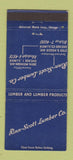 Matchbook Cover - Rinn Scott Lumber Chicago IL 30 Strike