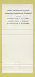 Matchbook Cover - Austral Canned Fruit Shepparton Australia 30 Strike