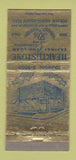 Matchbook Cover - Hearthstone Savings and Loan 1960 WEAR 30 Strike