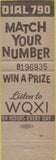 Matchbook Cover - Esquire Radio WQXI Atlanta GA